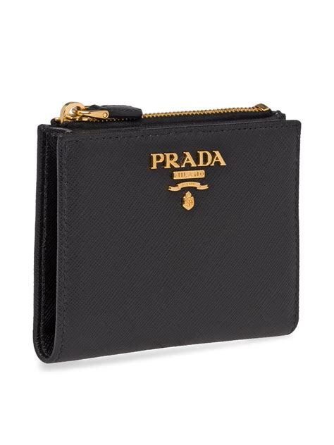 prada black wallet womens|authentic prada wallet sale.